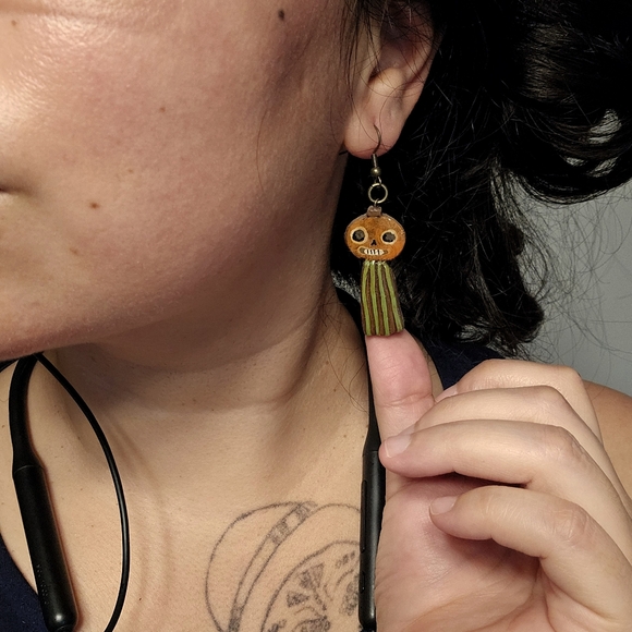 SOLD Enoch Earrings - Picture 3 of 3